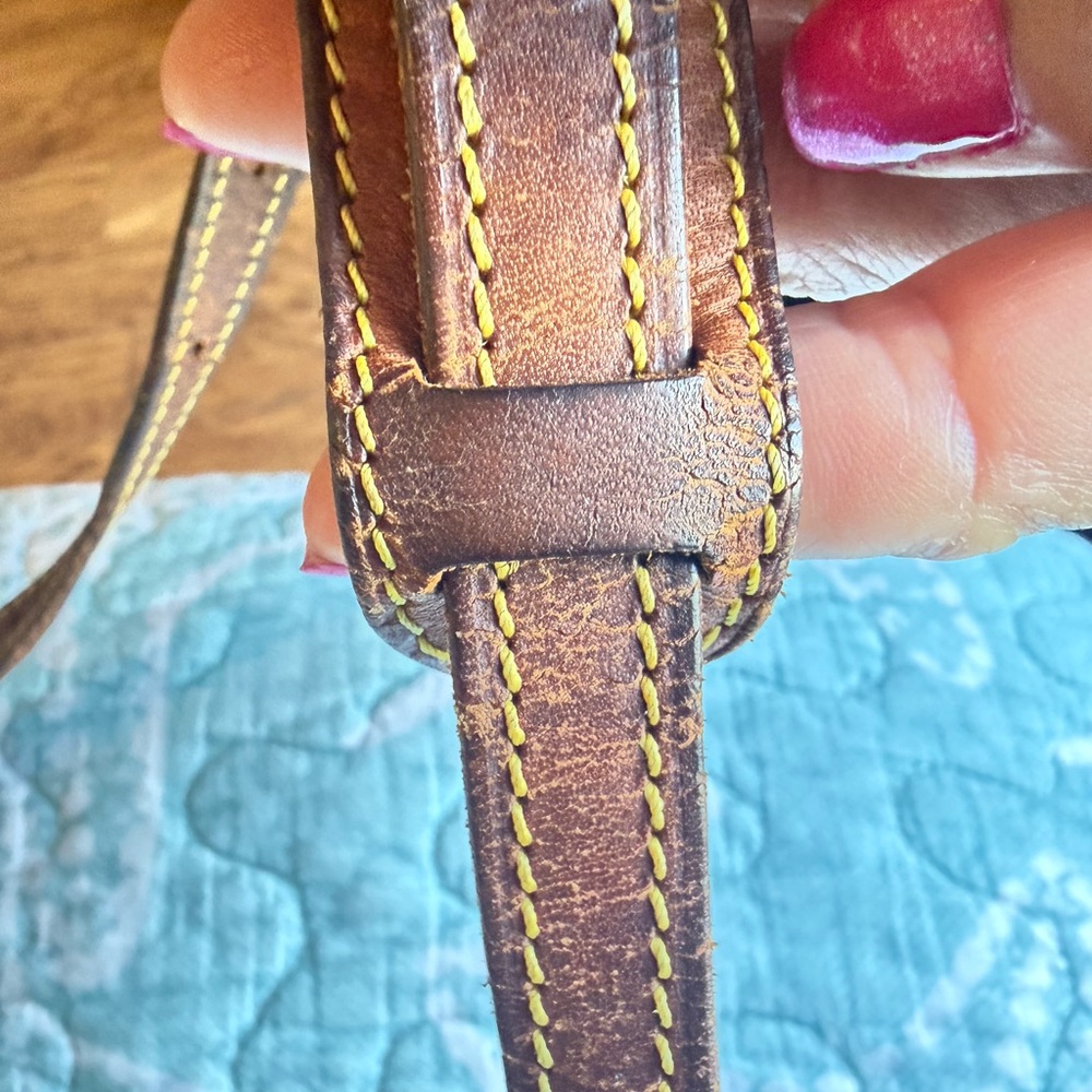 Louis Vuitton Monogram Black and Brown Shoulder Bag - Picture 9 of 16